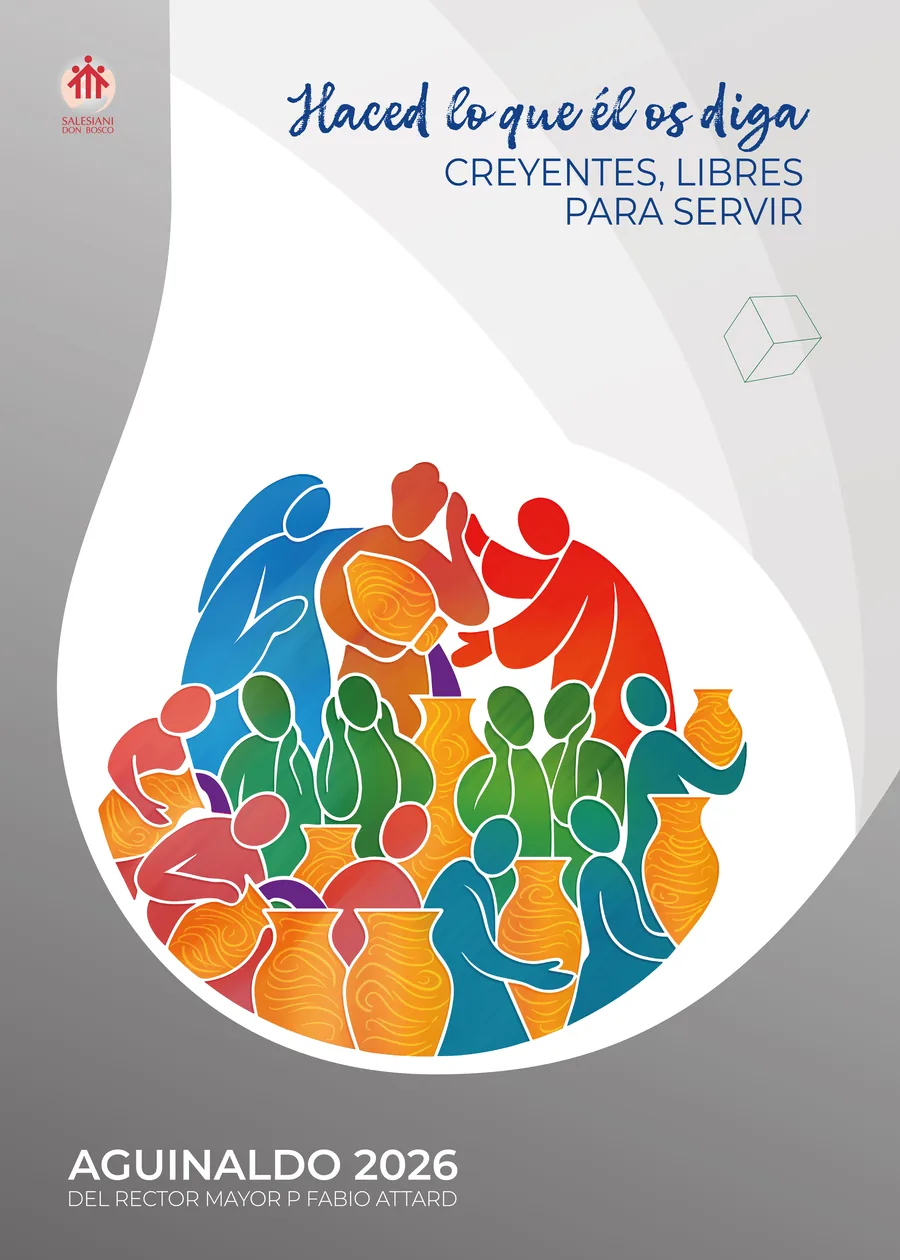 Cartel oficial del Aguinaldo 2026: «Hagan lo que Él les diga». Creyentes, libres para servir