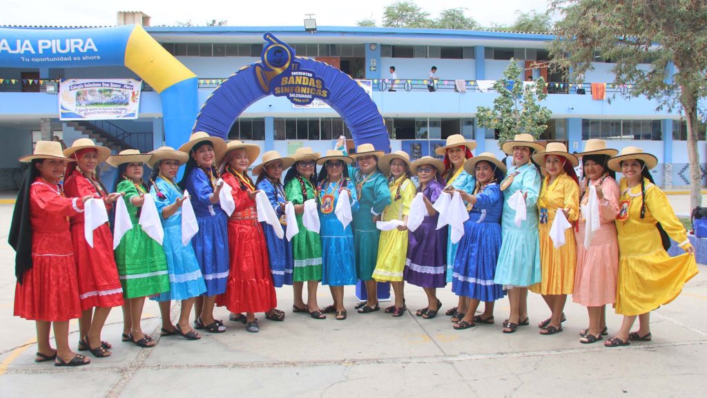 Nuestra banda sinfónica llegó a Piura para el II Encuentro de Bandas Sinfónicas Salesianas